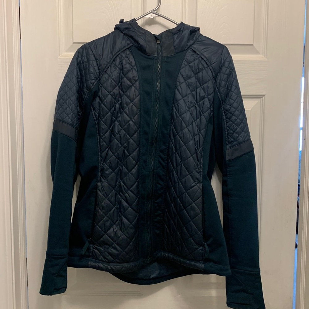 Athleta Rock Springs Jacket ~ Dark green ~ size large